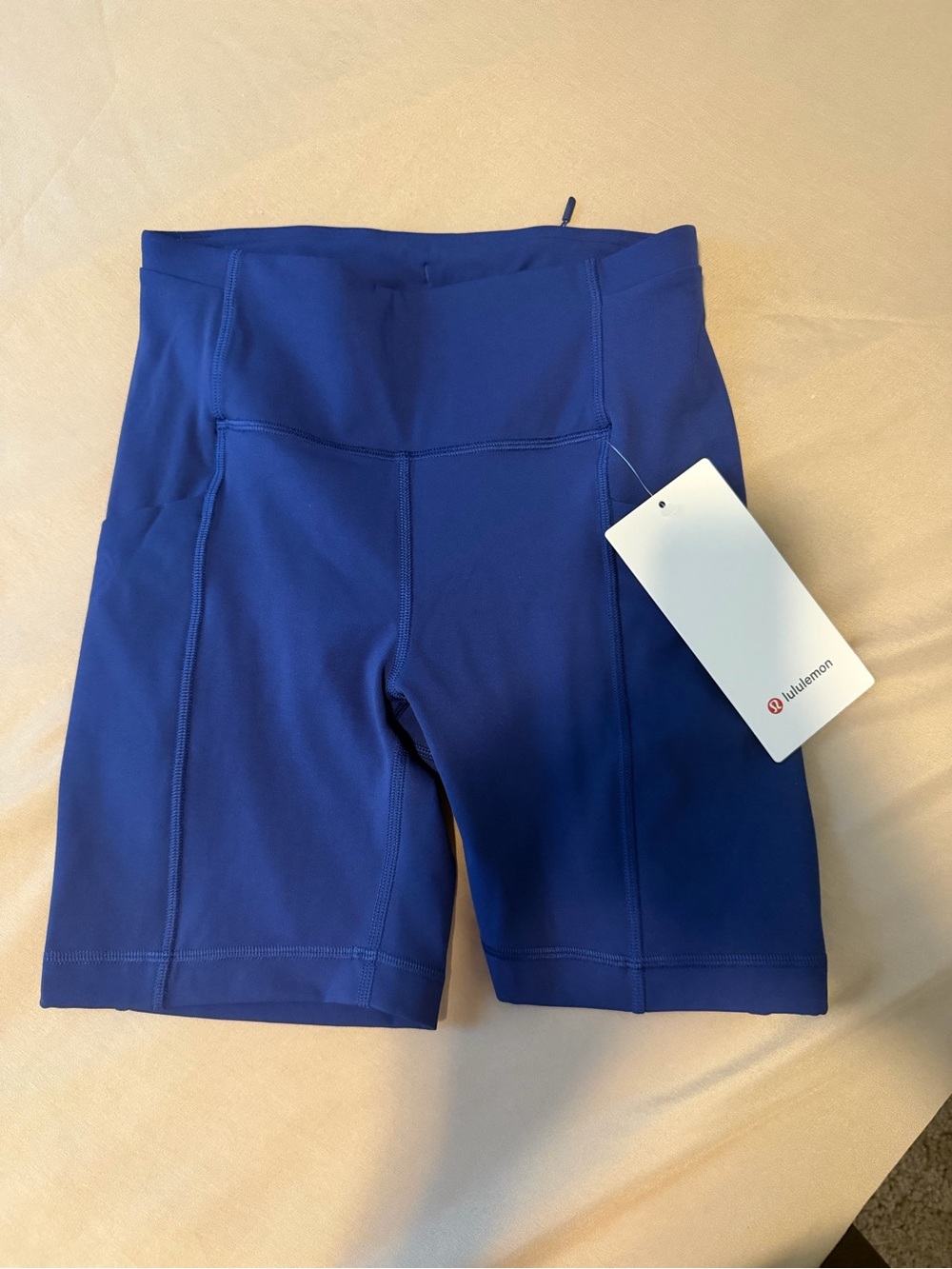 lululemon athletica Women’s High-Rise Deep Blue Swift Speed Shorts